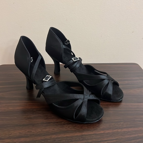Peep Tor Kitten Heels Size 9.5 - Picture 2 of 8